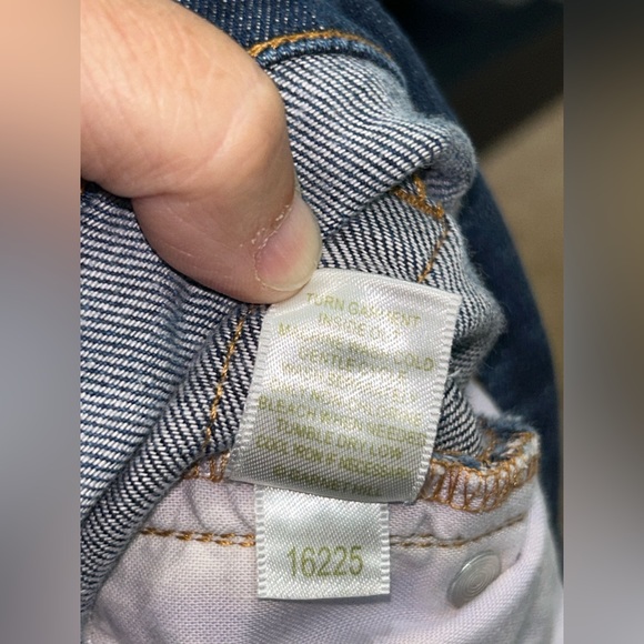 Garnet Hill 5 pocket bootcut bleach tie dye 26 28 jeans - Picture 6 of 8